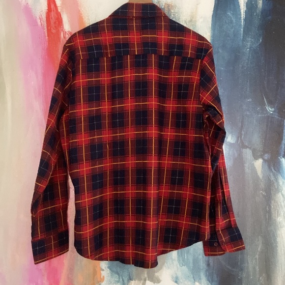 🔥VINTAGE🔥Van Cort 100% Cotton Flannel Shirt. - Picture 4 of 4